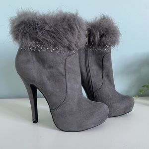 Nine West High Heeled Booties